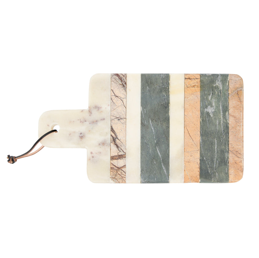 Striped Marble Cutting Board