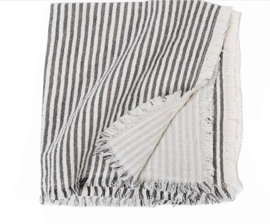 Hearth Stripe Napkin- Set of 4