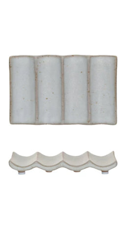 Fluted Soap Dish