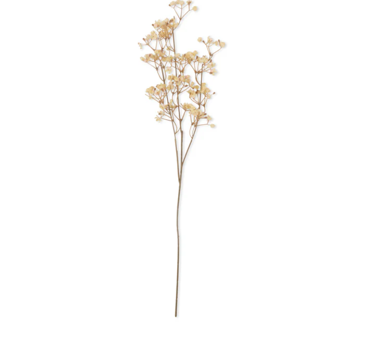 Faux Gypsophila Stem – Cream