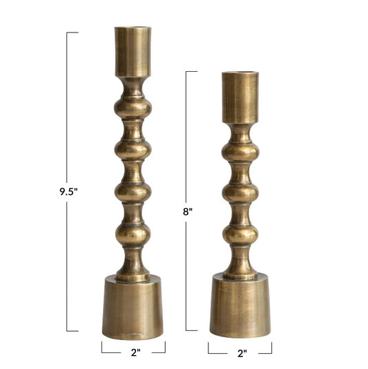 Set of 2 Taper Candle Holders