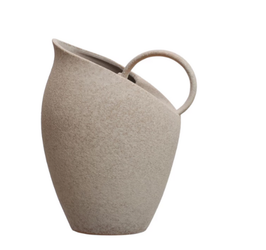 2-1/2 Quart Stoneware Pitcher