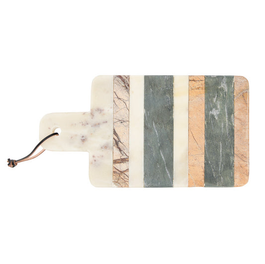 Striped Marble Cutting Board
