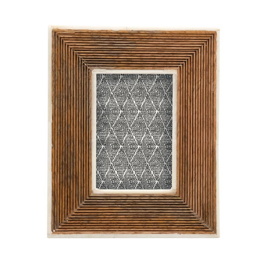 Hand Carved Photo Frame