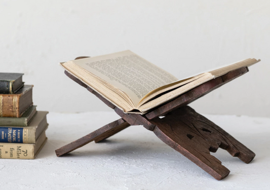 Reclaimed Wood Book Holder