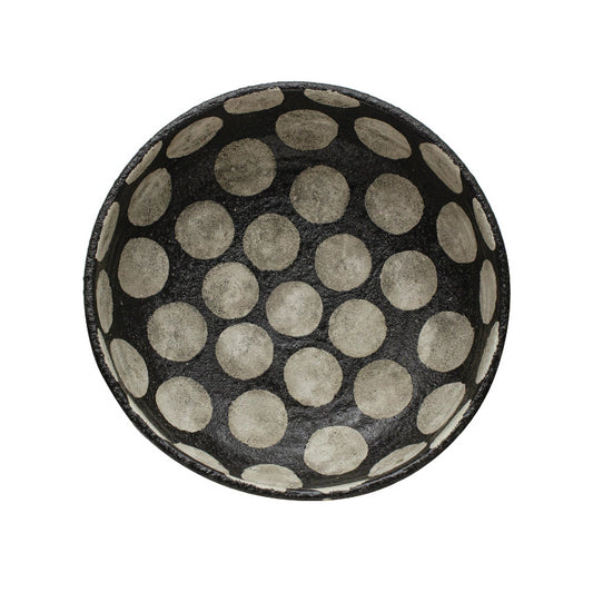Dotted Terracotta Bowl