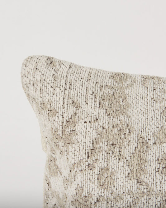Antique Style Lumbar Pillow Cream