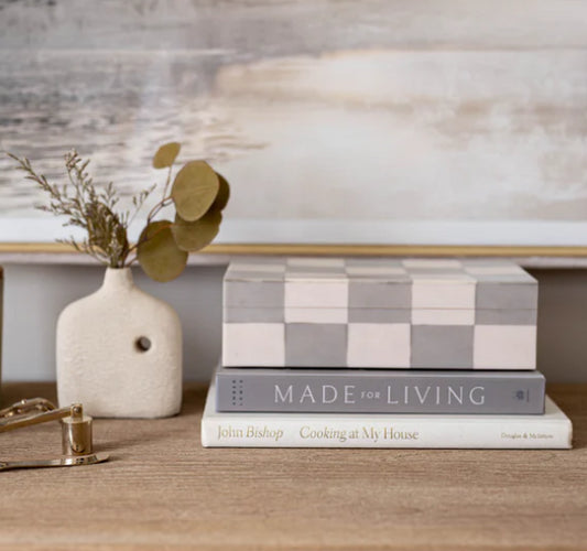 Checkered Decor Box
