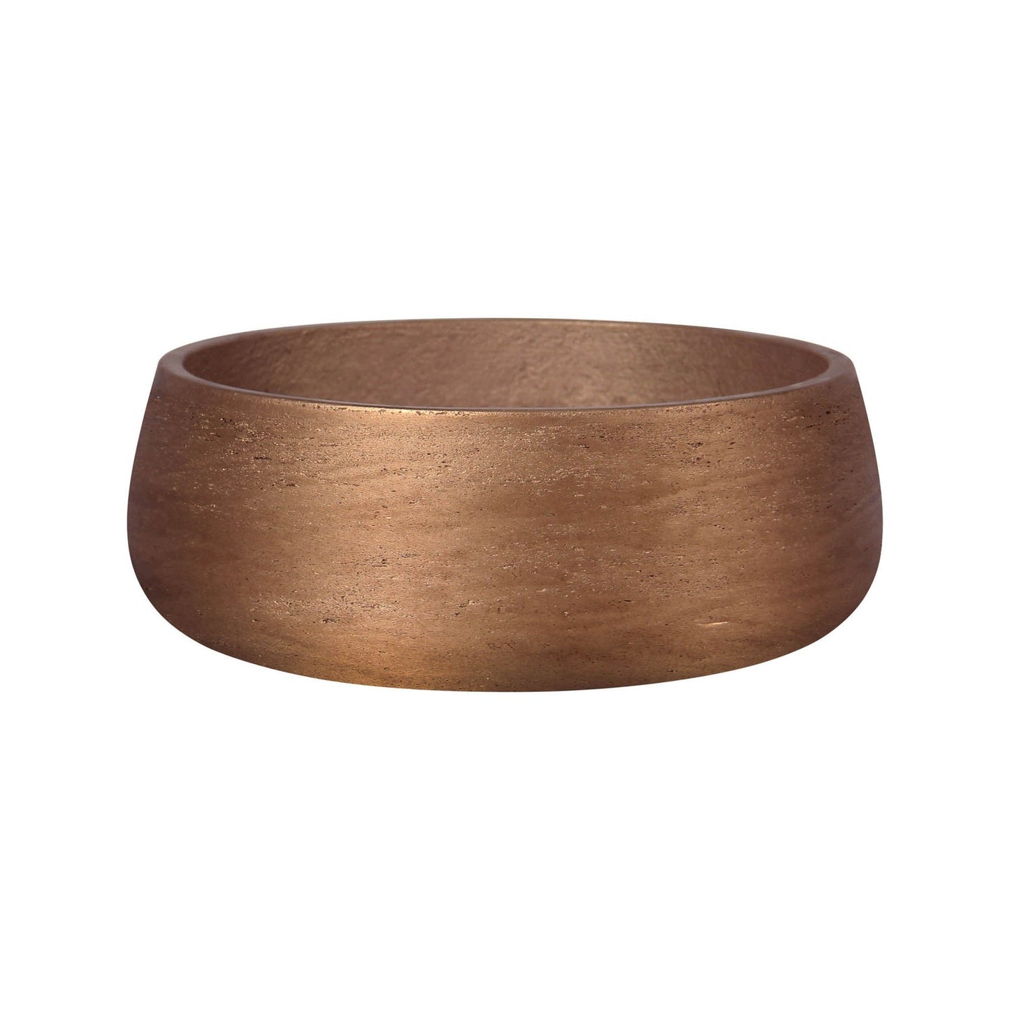 Metallic Bronze Mineral Bowl