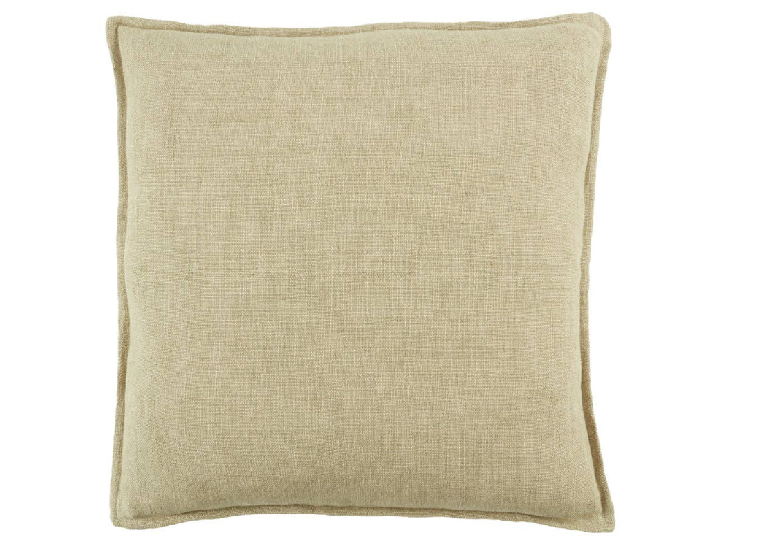 Natural Linen 22x22 Down Pillow