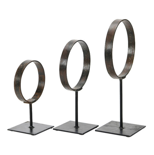 Metal Ring Stands, Set of 3